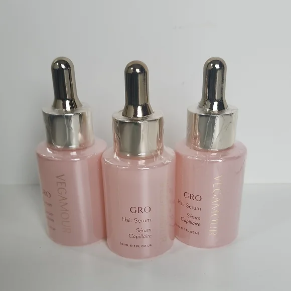 Vegamour GRO Hair Serum Trio - New and Sealed - Picture 1 of 1